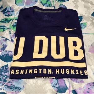 Nike DRI-FIT Washington Huskies t shirt size XL